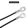 QWORK® 1.5 Meters Fitness Steel Cable Pulley Cable, Cable Machine