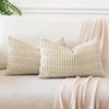 OTOSTAR Pack of 2 Soft Corduroy Decorative Throw Pillow Covers