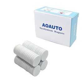Pequeños imanes de disco de neodimio con revestimiento epoxi, impermeables, fuertes, redondos, pequeños imanes de tierras raras para nevera, bricolaje