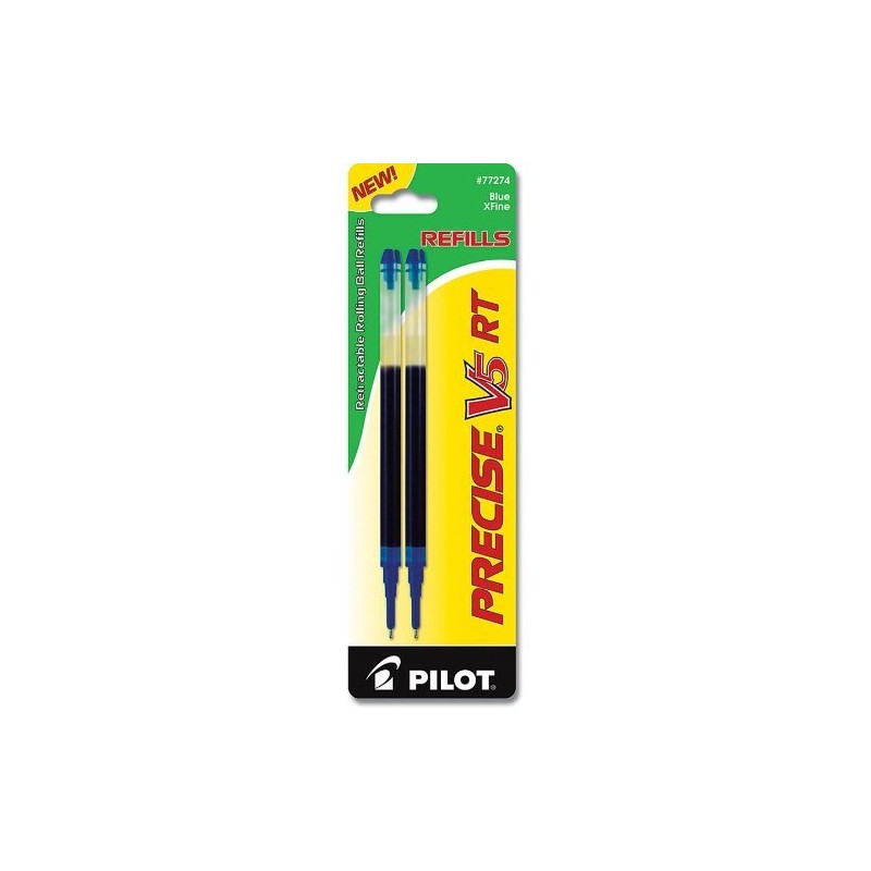 Pilot Precise V5 RT Rolling Ball, Extra Fine Point, Blue