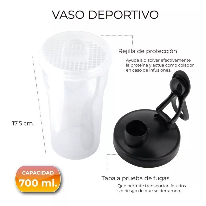EG Kit De Dos Termos Deportivos Con Tapa Sellada 700