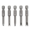 SING F LTD 5Pcs U-Shape Magnetic Screwdriver Bit Set U4