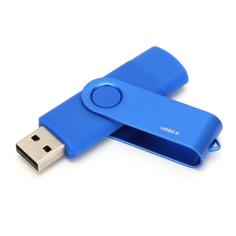 Yvonne U Disk OTG Dual Port Mini Plugin Flash Drive
