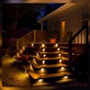 PATIOWIN Solar Step Lights 20 Pack, Solar Powered Deck Lights