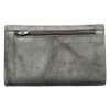 Women's purse from genuine leather Grey