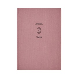 Daigo R2336 Easy Journal, 3-Year Consecutive Diary, B6, Pink, Bulk Pack, Set of 2