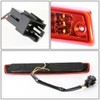 DNA MOTORING 3BL-DRAM94-LED-RD Red Lens LED Third Tail Brake Light