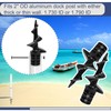 Greatshow 2 Pack Dock Sand Auger for PVC Tubing Sandbar