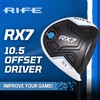 Offset Rife Golf RX7 Off-Set Anti Slice 10.5 Degree Maximum