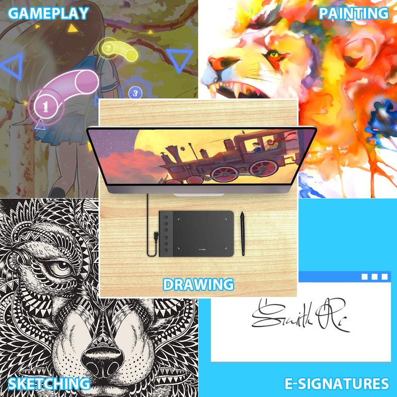 XP-Pen Tableta Drawing Star G640S Compatible con Android