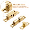 Uenhoy 10 Pcs Solid Brass Cabinet Door Catch, Dual Ball