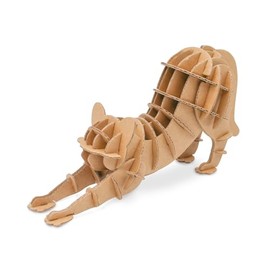 MÉGACRÉA Cardboard Model Cat Small Model 17.5 x 9 x 5