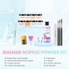 SULLMAR Acrylic Nail Kit Acrylic Nail Kit for Beginners with