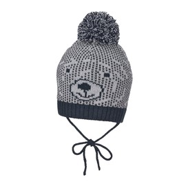 Sterntaler Baby Boys' Strickmütze Hat, Blue (Marine 300), 47