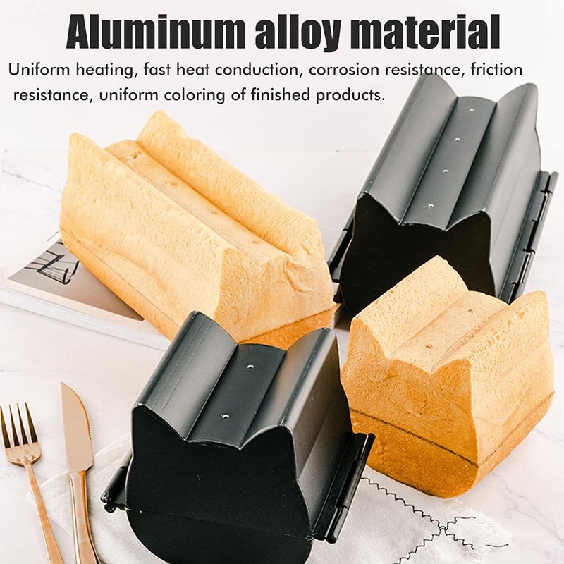 bread Bread HEITIGN Bread Loaf Pan Non Stick Bread Cute