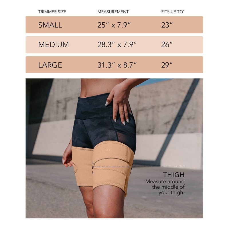 Sweet Sweat Toned Thigh Trimmers for Men & Women |