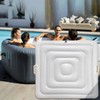 Inflatable Hot Tub Cover Energy Saving Lid for Outdoor Hot