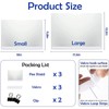 3 Pcs Cat Litter Box Pee Shields, Easy Clean Anti-Splashing