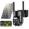 Uniter 2K Solar Security Cameras Wireless Outdoor, 2.4g & 5g