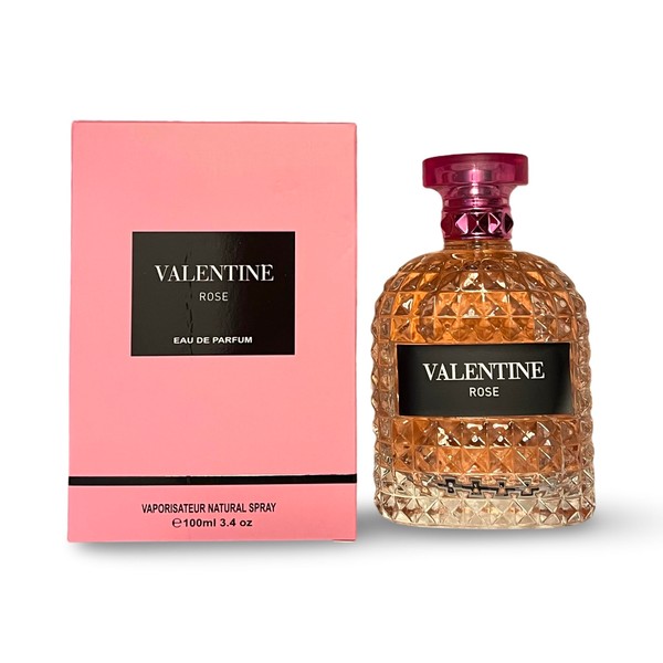 United Scents VALENTINE ROSE Eau de Parfum, Natural Spray Fragrance