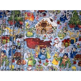 Unbranded Custom  FAUX LEATHER  VINYL  Holiday Design   12" x 54 - MOVING SALE !