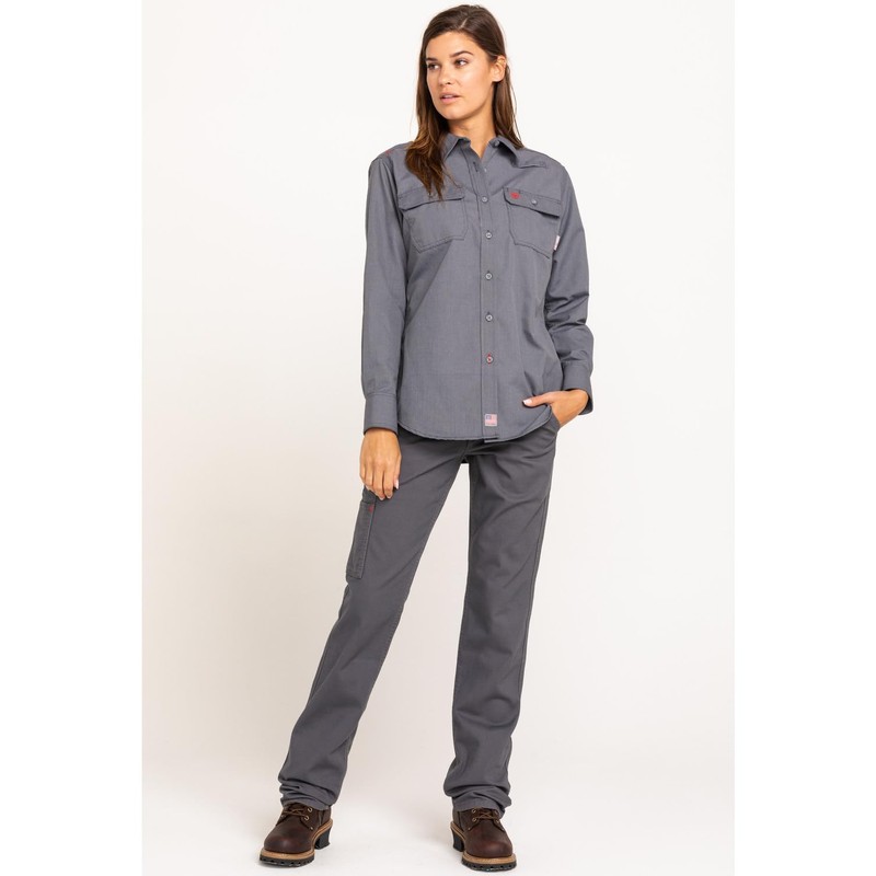 Ariat Women’s Flame Resistant Stretch DuraLight Canvas Stackable Straight Leg