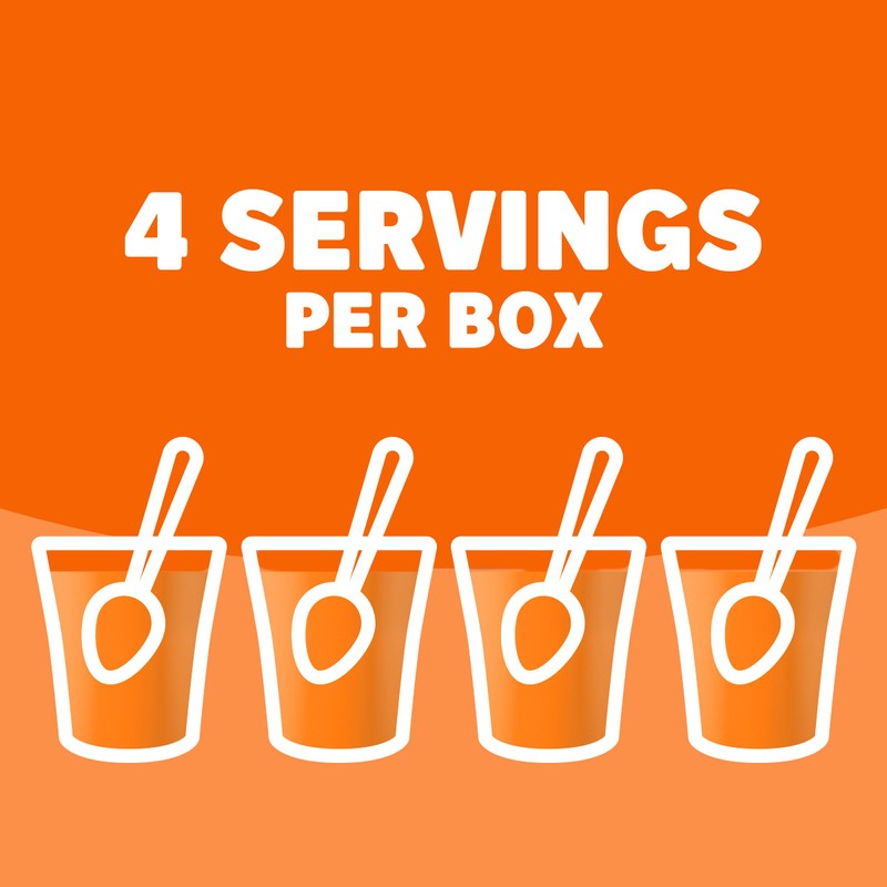 Jell-O Orange Gelatin Mix (3 oz Boxes, Pack of 24)