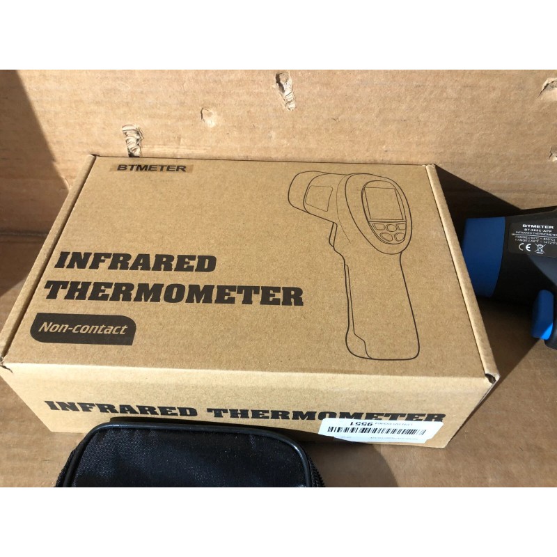 BTMETER Digital Laser Thermometer Infrared Gun Non Contact Temperature Auto