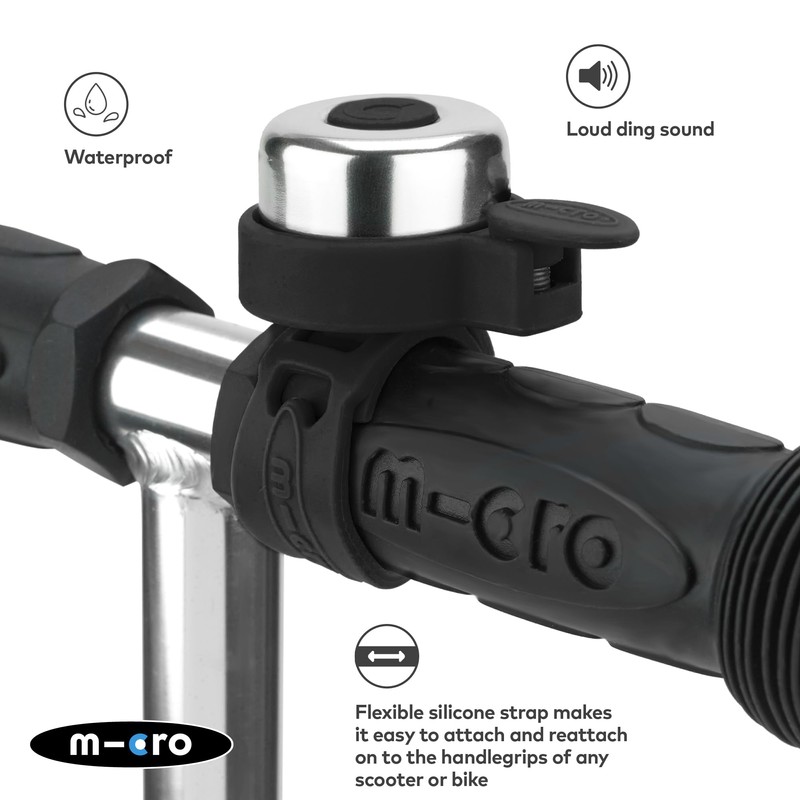 Micro Scooters | Bike/Scooter Plain Handlebar Bell | Kids Bike