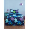 Rapport home Kids' Monsters Duvet Cover Set – Soft Microfibre,