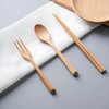 IOLOYU Chopsticks Set Spoon Fork Set of 3 Pcs Chopsticks