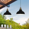 HMVPL Battery Operated Outdoor Chandelier for Gazebo, Rechargeable Outdoor Hanging
