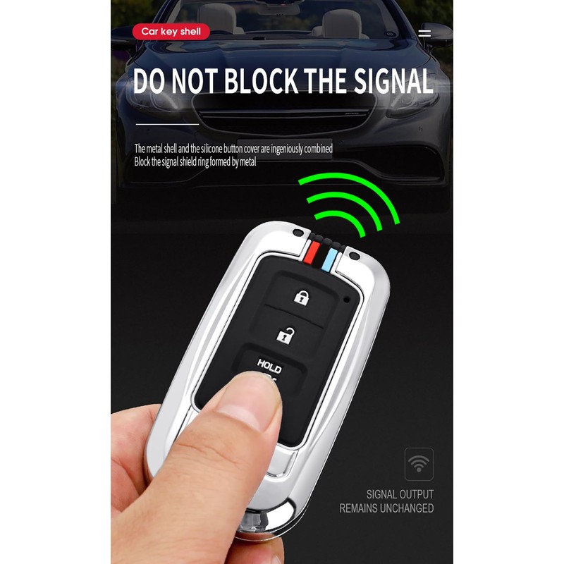 TECART Key Fob Cover Fit for Toyota Tacoma Sequoia Key
