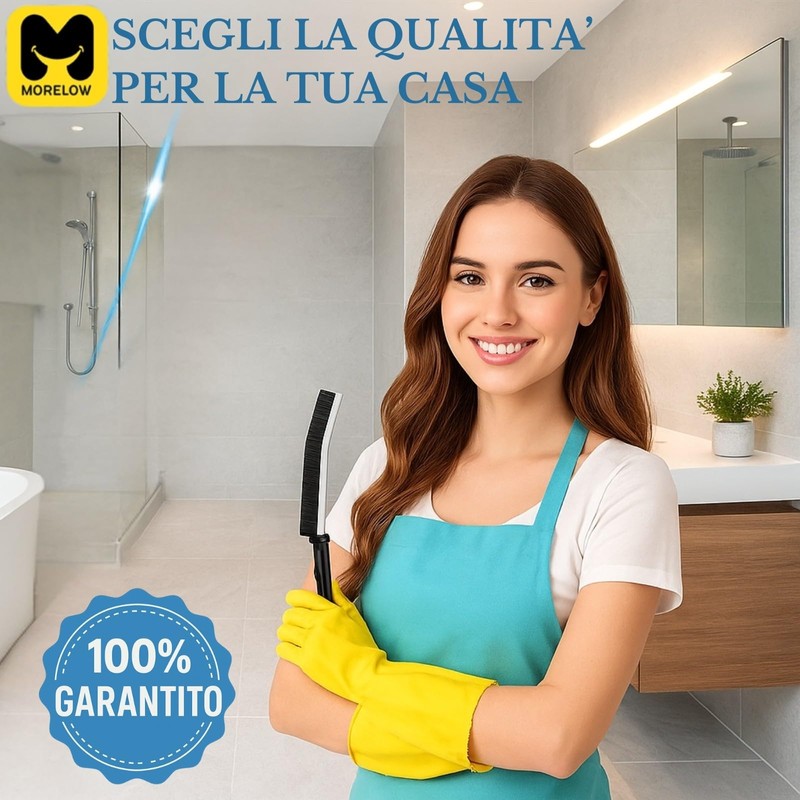MORELOW Gap Cleaning Brush Set of 3, High Quality Multifunctional