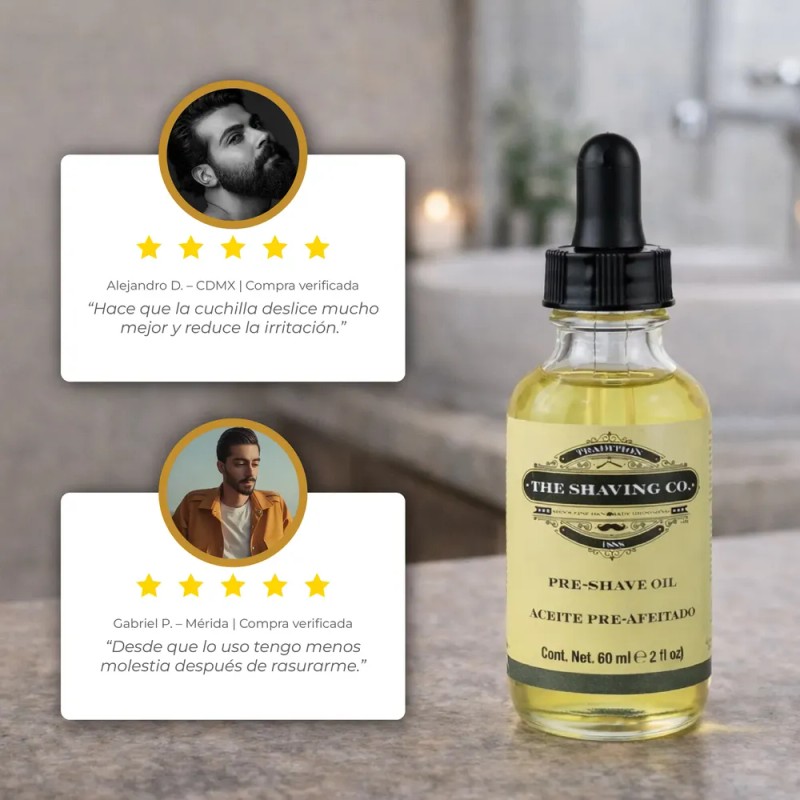 Aceite Pre-afeitado The Shaving Co. Original 60ml