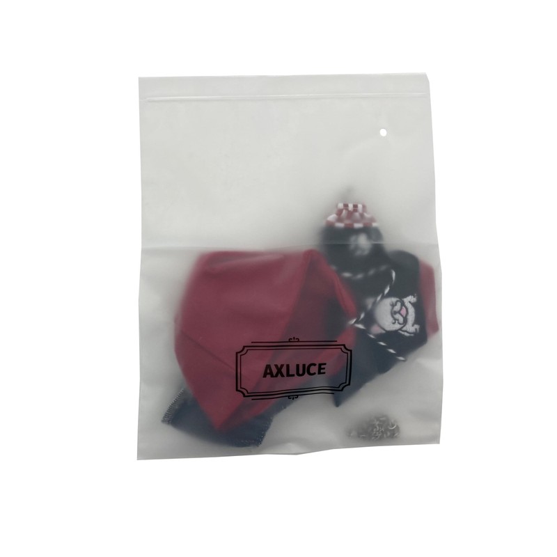 AXLUCE-Sewing Clothes-Plush-Clothes-20cm-Doll (Red)