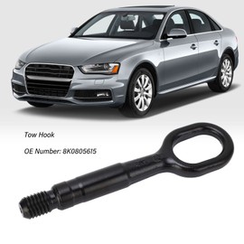 Tow Hook for, Towing Eye Hitch Unit Accessories Car 8K0805615 Emergency A1 S4 S5 S6