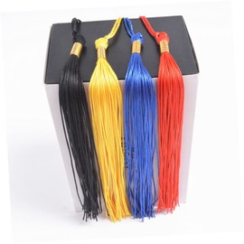 PACKOVE Adjustable Graduation Cap for Adults and Students Black Mortar Board with Tassel for College and School Ceremonies
