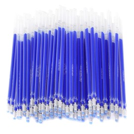 100pcs Heat Erasable Fabric Marking Pen Refills Disappearing Erasable Ink Fabric Marker Pen for Dressmaking DIY Sewing