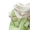 Dog Overalls Keep Warm Free Movement Soft Puppy Jumpsuit Fashionable