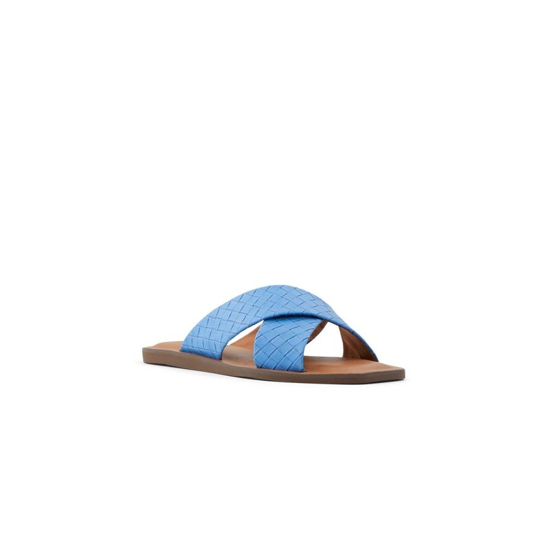 Call It Spring Sandalia Bailia para mujer, Azul/Patchwork, 6 US