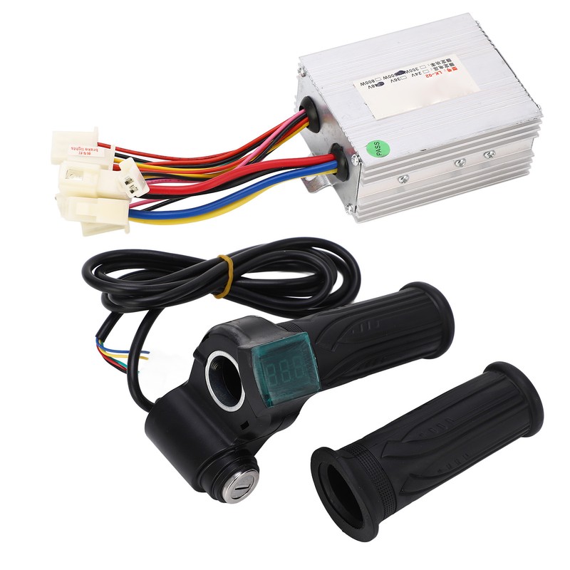 Bike Controller Power Display Throttle Grip Electric Bike Brushed Controller