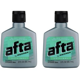 *PACK OF 2* AFTA ORIGINAL by Mennen AFTER SHAVE Lotion Skin Conditioner 3 oz