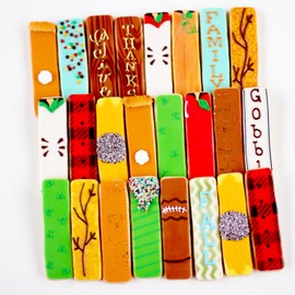 8 Pc. Thanksgiving Cookie Stick Boxed Gift Set! Thanksgiving, Fall, Hostess, Holiday, Thinking of You Gift!