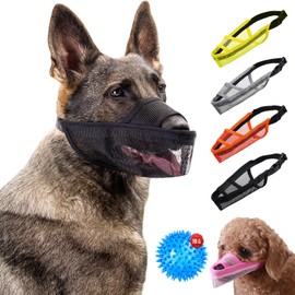 Muzzle, Mesh, Dog Muzzle, Small Dog, Muzzle for Dogs, Drinking Water, Breathable, Soft, Comfortable, Pet Supplies, Adjustable, Prevents Chewing Habits, Picking Prevention, Preventing Waste Barking
