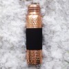 ANCIENTIMPEX Pure Copper Water Bottle Dark Cherry Pattern 1000 Ml