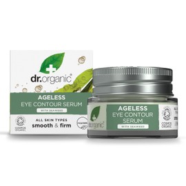 Dr Organic Ageless Eye Contour Serum with Organic Seaweed, NEW,Moisturising, Fine Lines, Wrinkles, Natural, Vegan, Cruelty-Free, Paraben & SLS-Free, Recycle &Recyclable, Certified Organic, 15ml