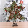 HERZONE Christmas Tree Topper in Star Shape, Star for Christmas