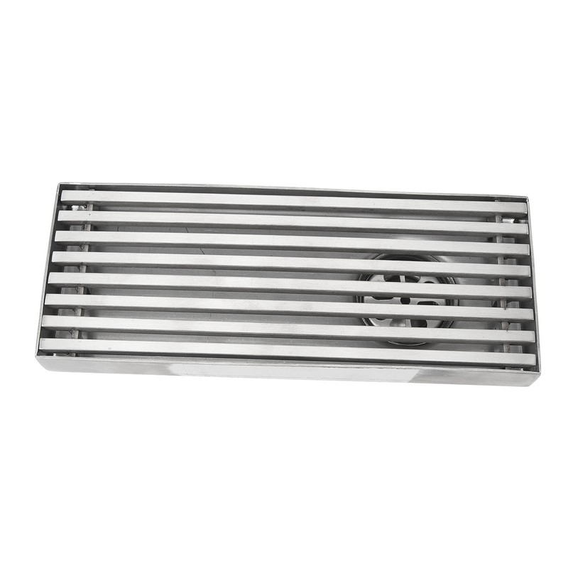 Linear Shower Drain Stainless Steel Odor Resistant Rectangular Floor Drain