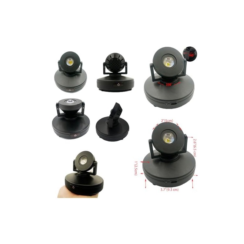 Wireless LED Spotlight 2 Pack, Rechargeable Uplights Battery Powered Picture